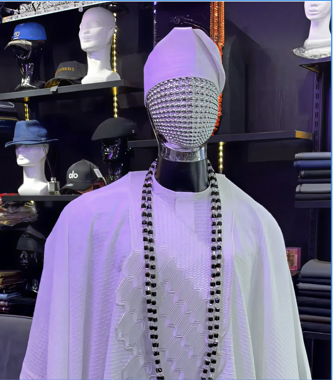Embroidered Agbada
