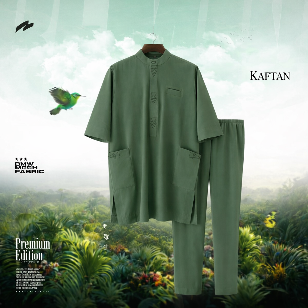 KOREA SENATORS KAFTAN MEN'S ATTIRE,(ID9)