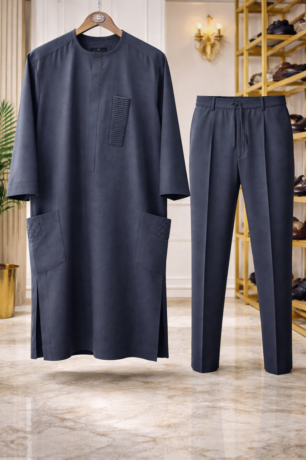 Traditional Nigerian Men's Senator Outfit - Custom African Attire