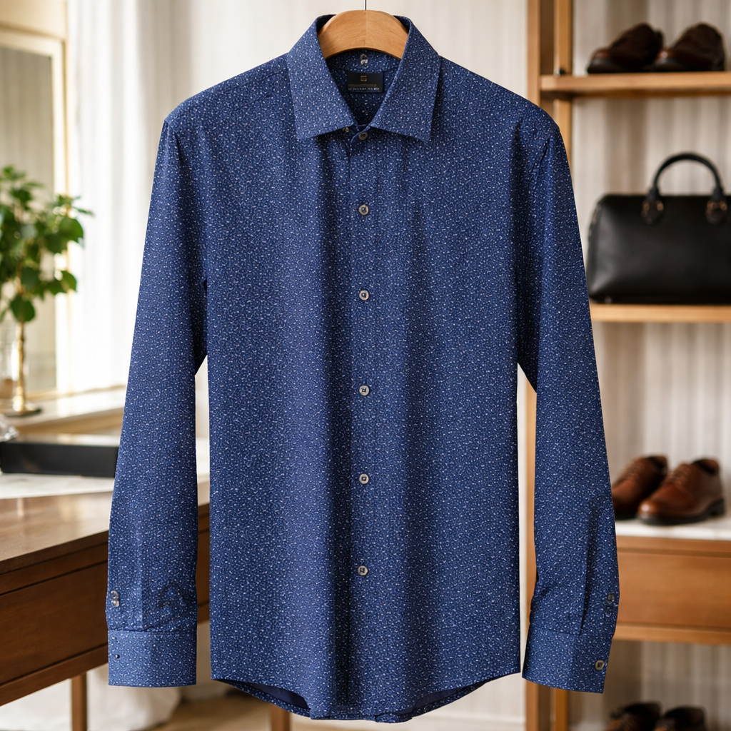 Men’s Long Sleeve Business Dress Shirt