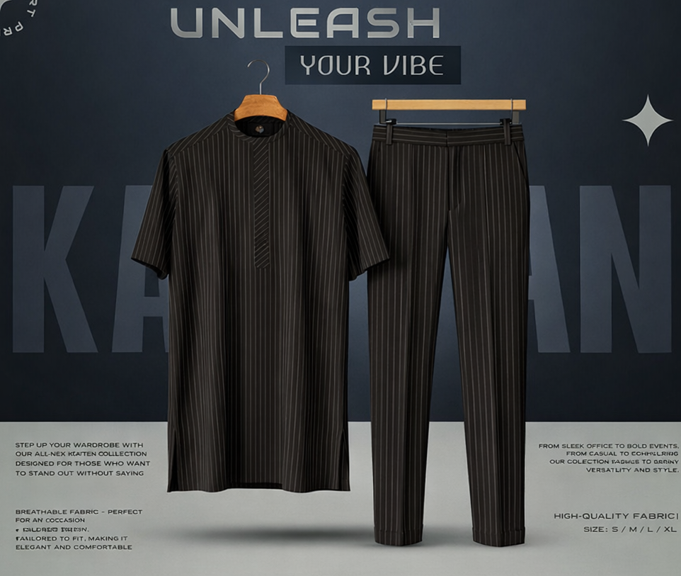 KOREA SENATORS KAFTAN MEN'S ATTIRE,(ID3)