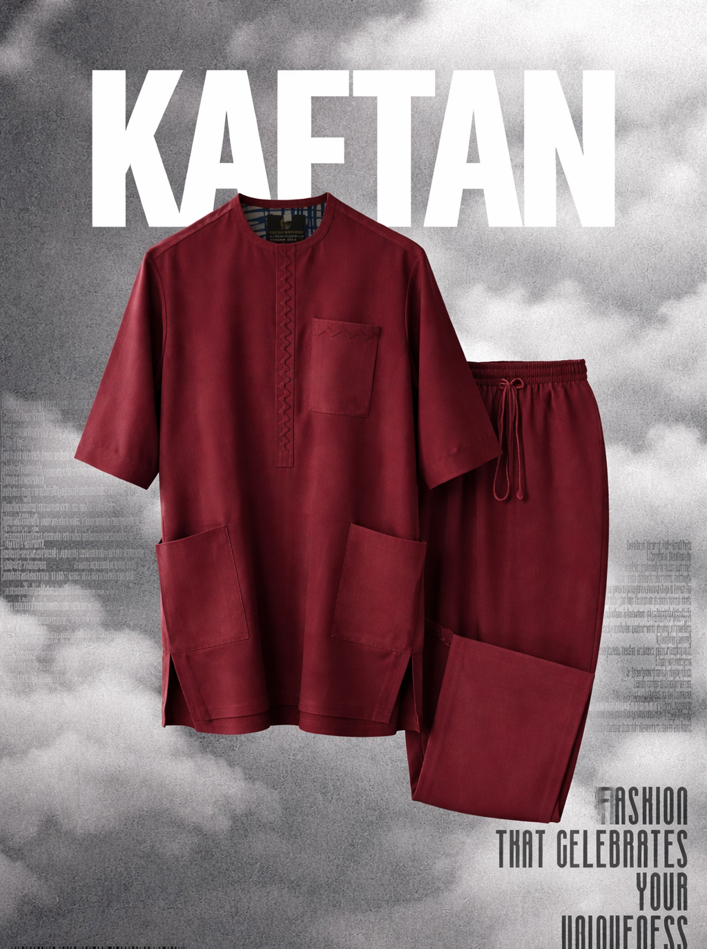 KOREA SENATORS KAFTAN MEN'S ATTIRE,(ID7)
