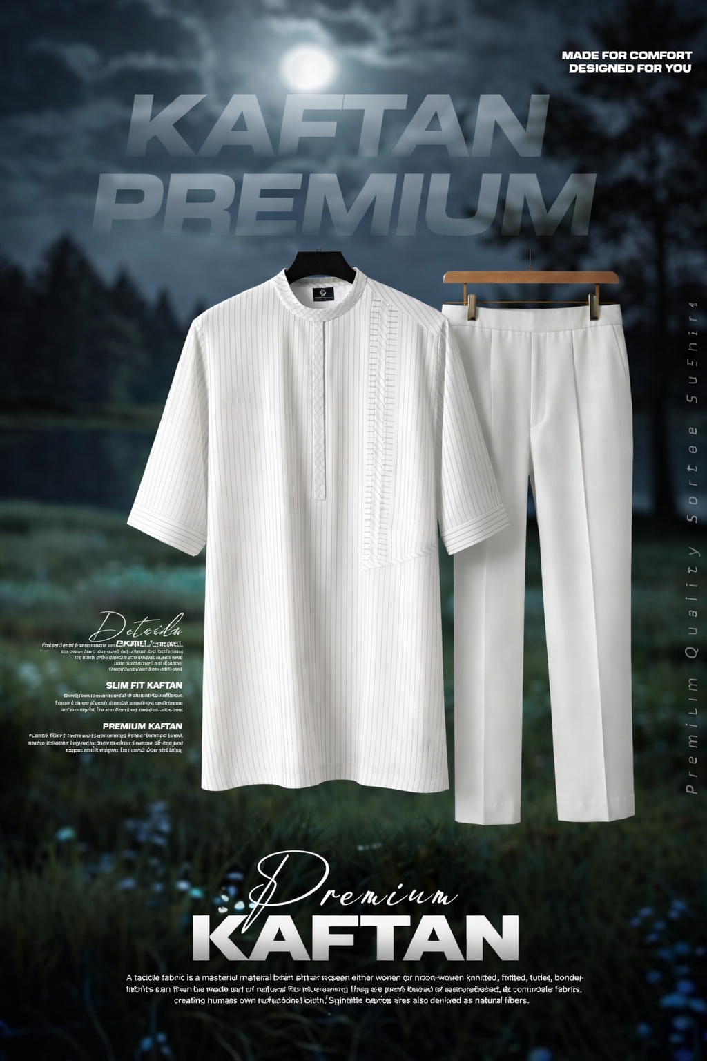 KOREA SENATORS KAFTAN MEN'S ATTIRE,(ID5)