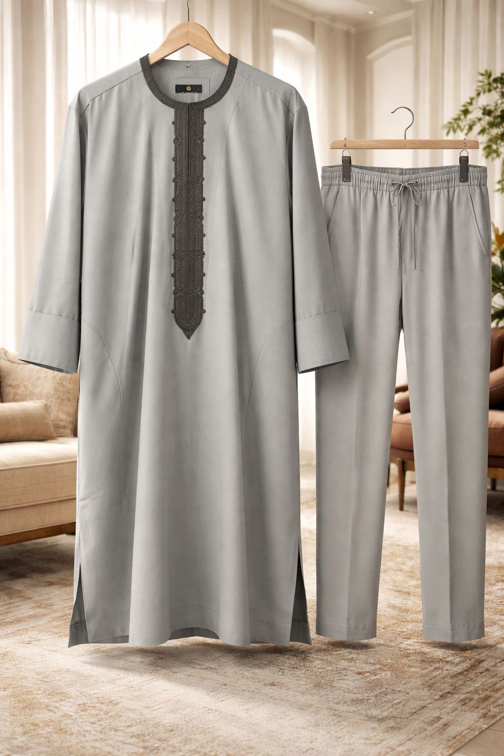 Modern Men's Senator Wear: Custom African Attire,(ID18) Image 2