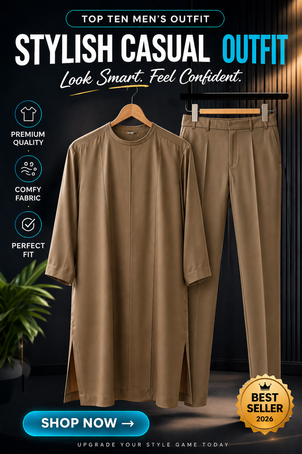Modern African Men Senator, Custom Senator, Formal Traditional Attire,(ID41)