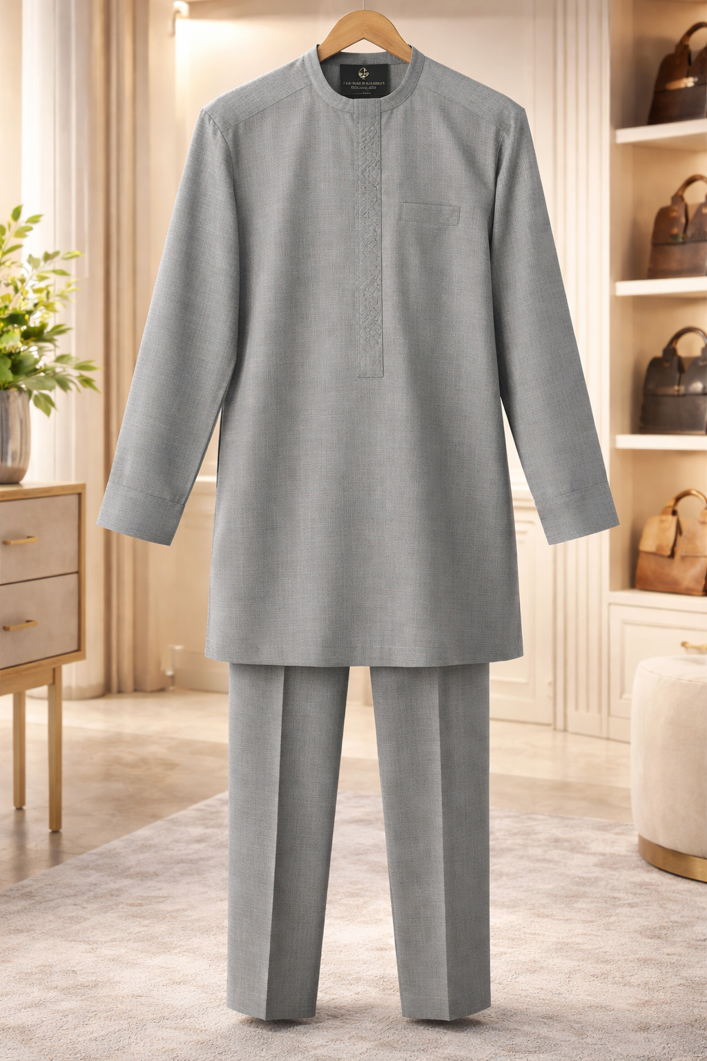 Men's Senator Wear - African Custom  Nigerian Men's Traditional Party Outfit